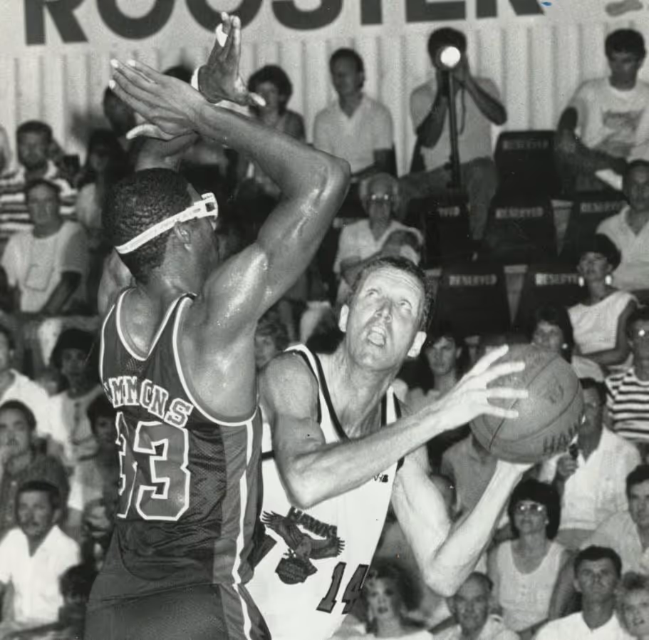 Faces in the crowd: Hawks legend Chuck Harmison