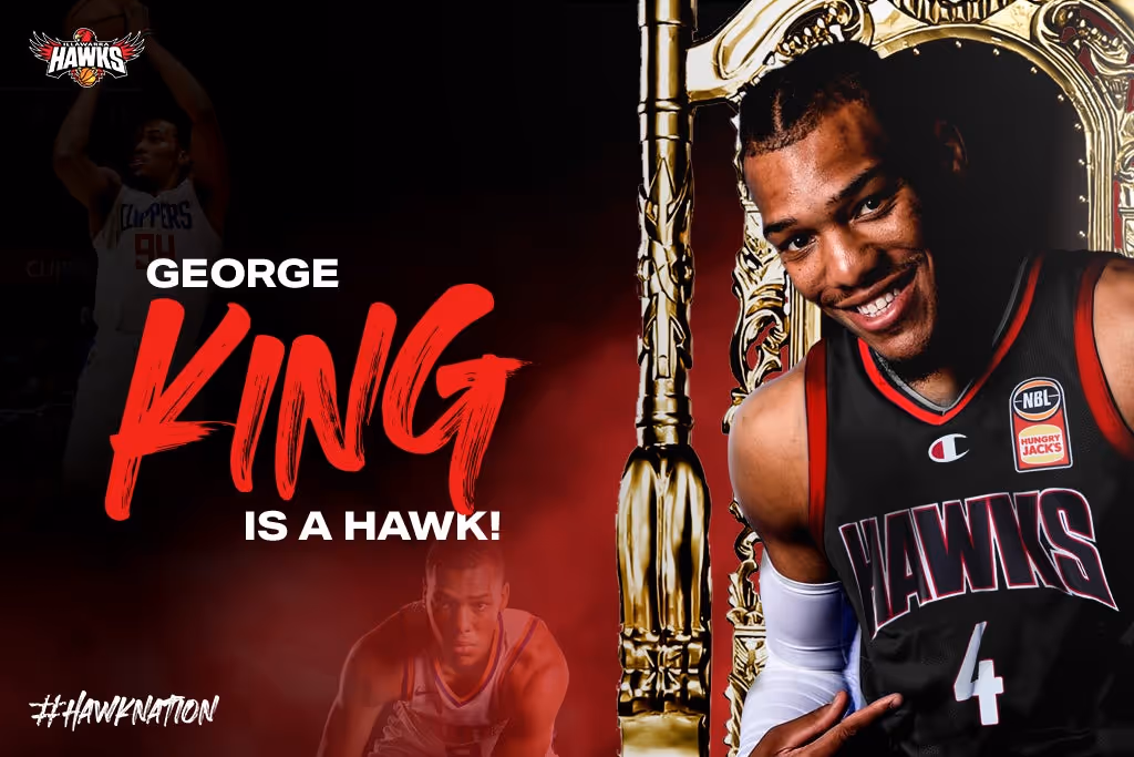 Hawks sign American Forward George King
