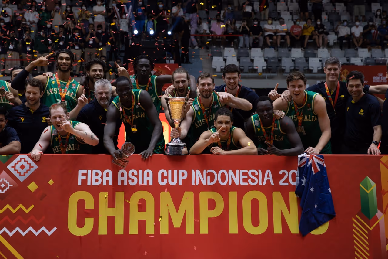 Gold Medal Boomers Win Asia Cup Crown