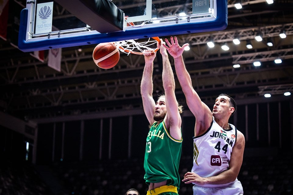 Hot First Half Fires Boomers in Asia Cup Opener