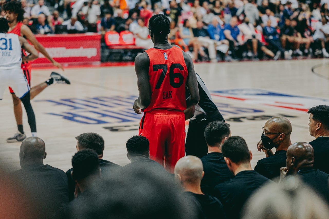 Gak Plays First Minutes for Bulls in NBA Summer League