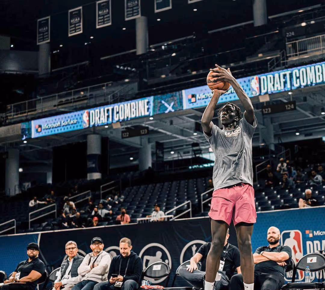 Gak works out with NBA teams ahead of Draft