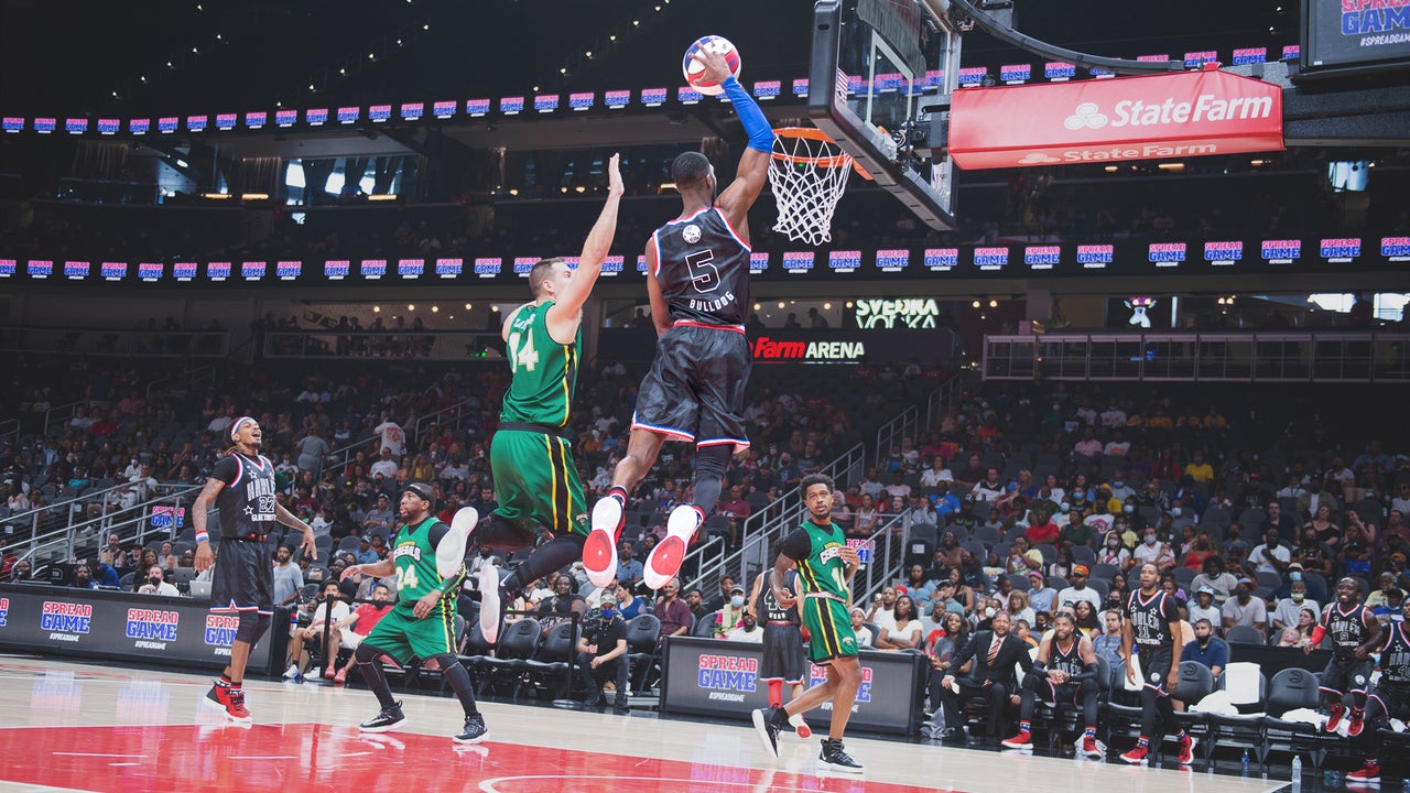Win bench seats at the Harlem Globetrotters
