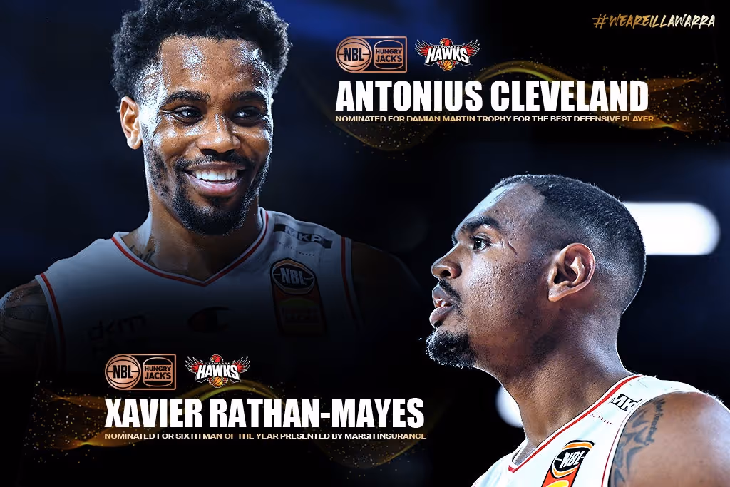 Cleveland and Rathan-Mayes shortlisted for NBL22 awards