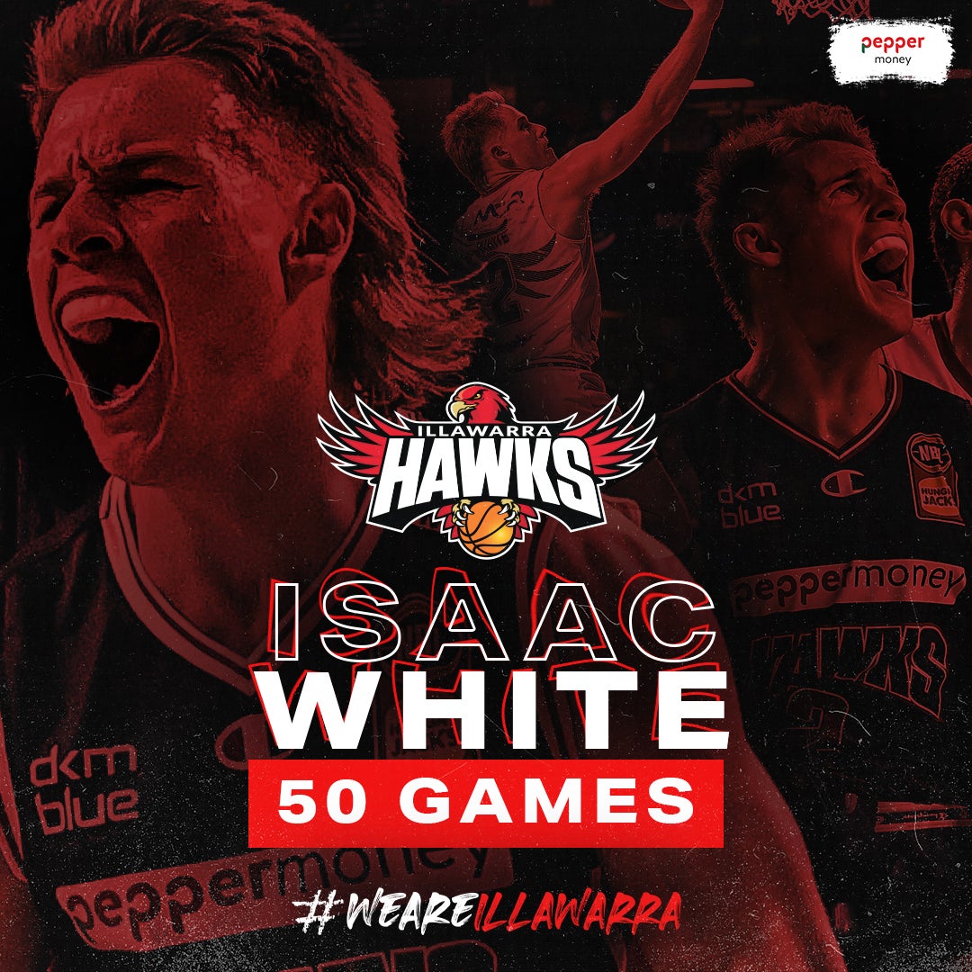 White chalks up 50th Hawks cap
