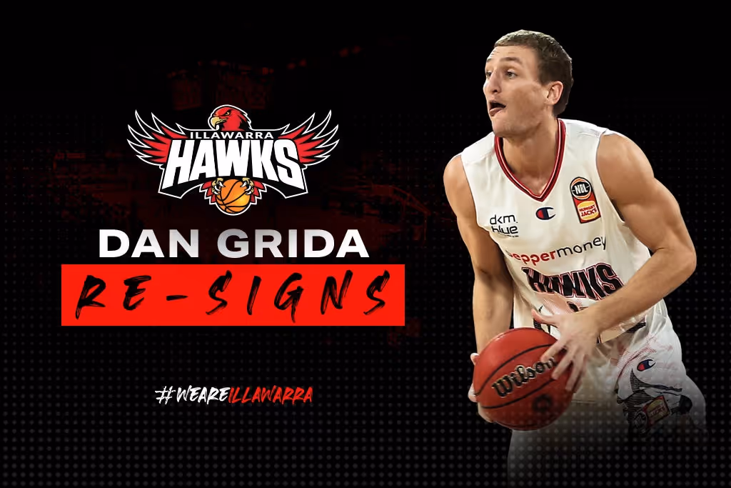 Grida inks new two-year deal with Hawks