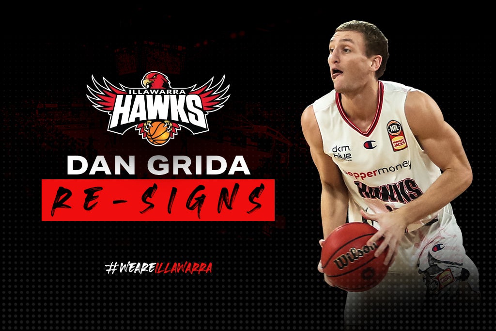 Grida inks new two-year deal with Hawks