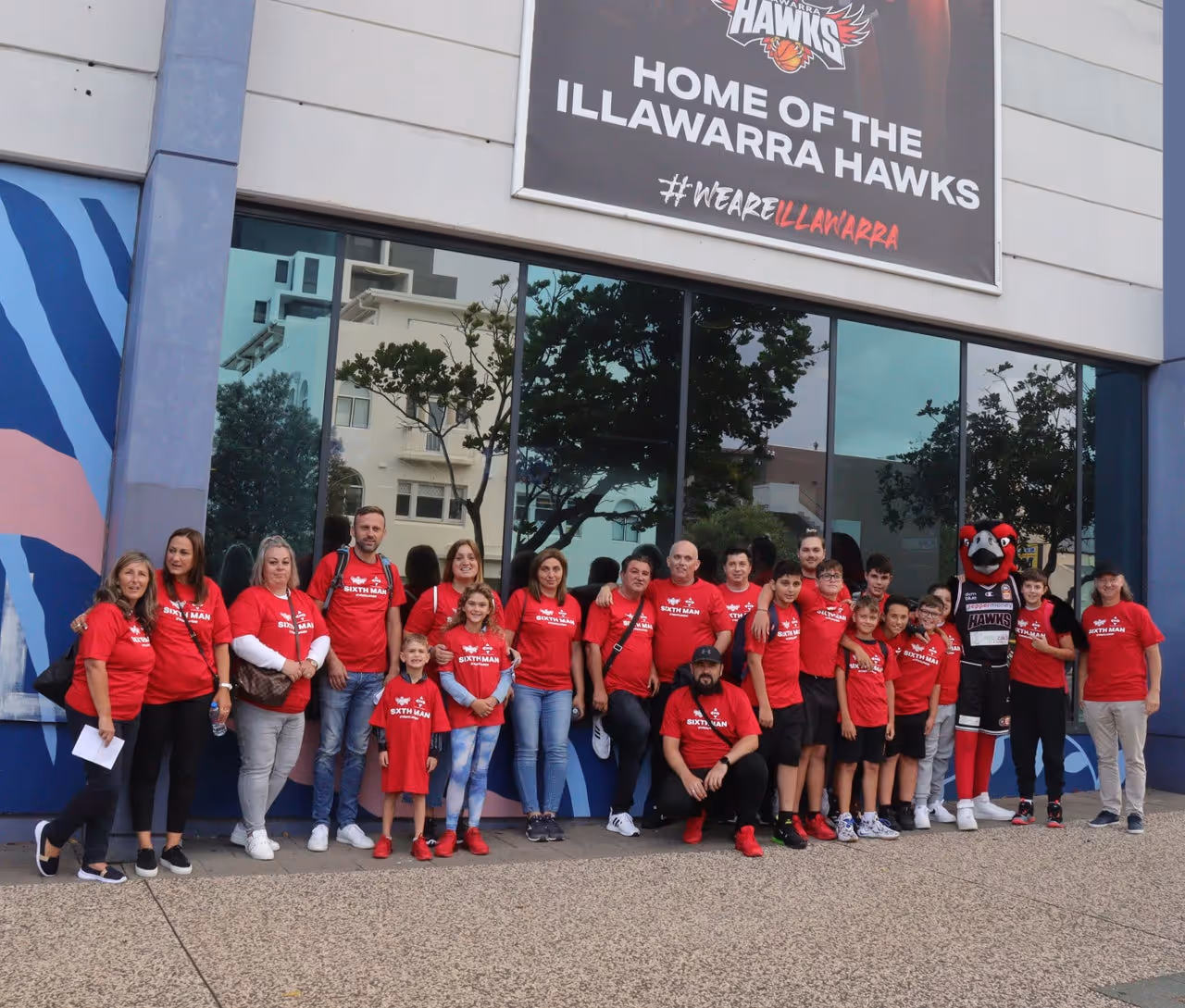 HawkHeads enjoy incredible Sixth Man Zone experience