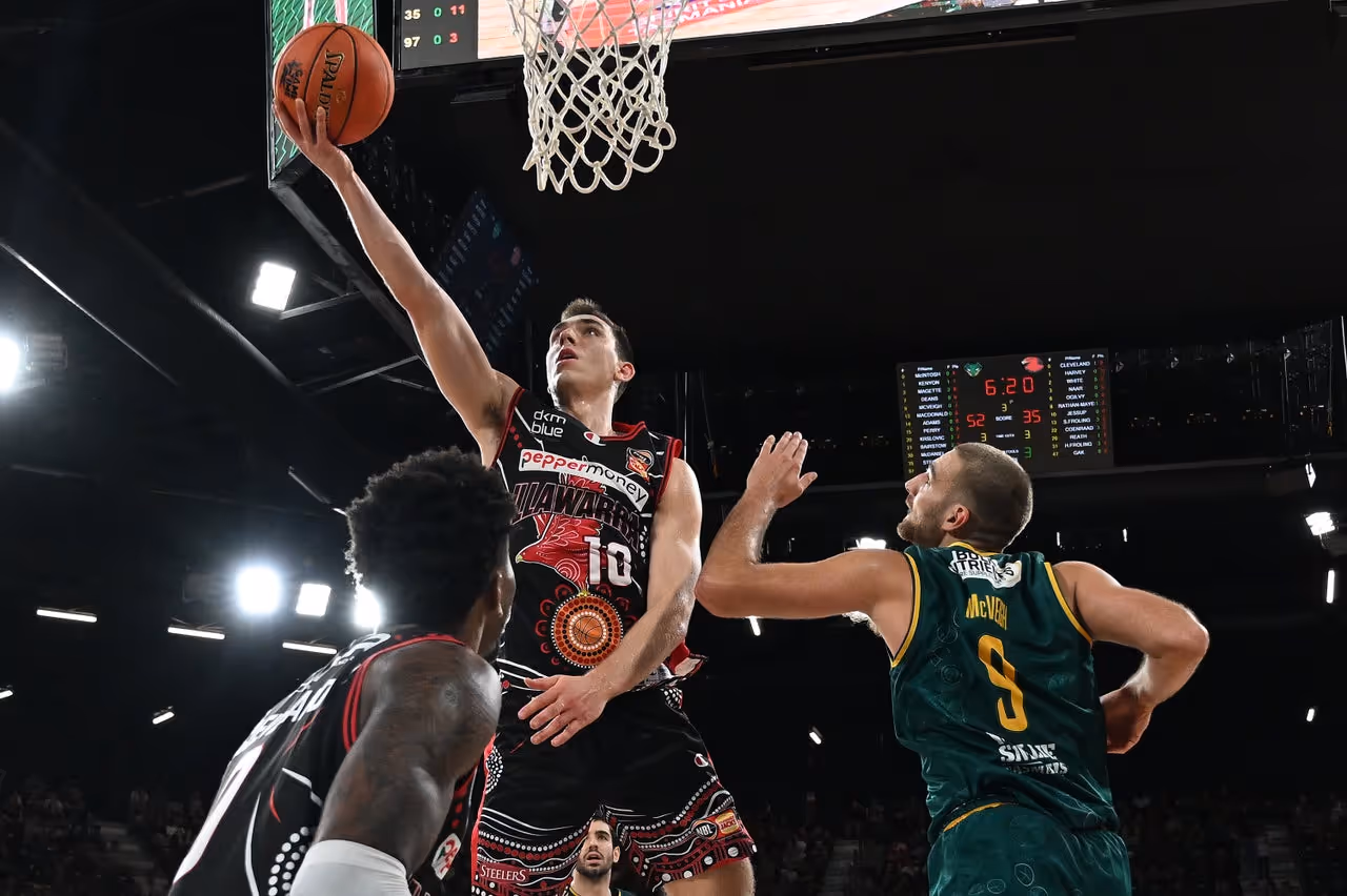 Justinian Jessup: Hawks' joint 'Spark of the Game' vs JackJumpers