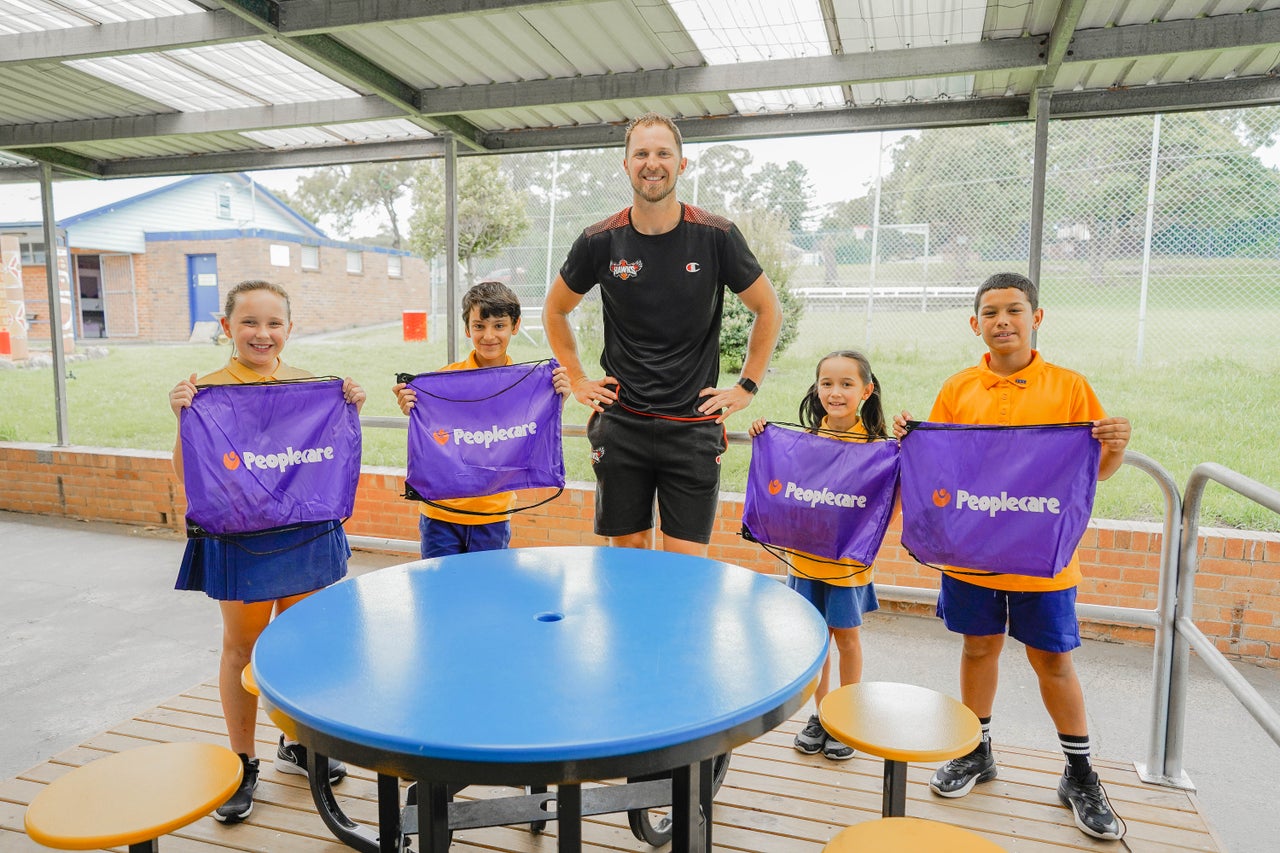 Hawks hero rolls Healthy Habits program into local schools