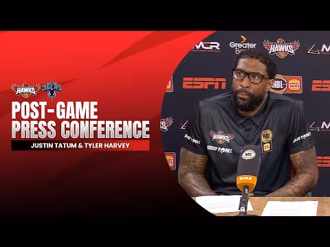 RD10 Press Conference vs Adelaide 36ers | Illawarra Hawks
