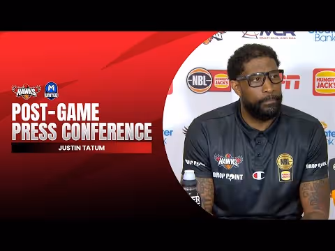 RD10 Press Conference vs Melbourne United | Illawarra Hawks