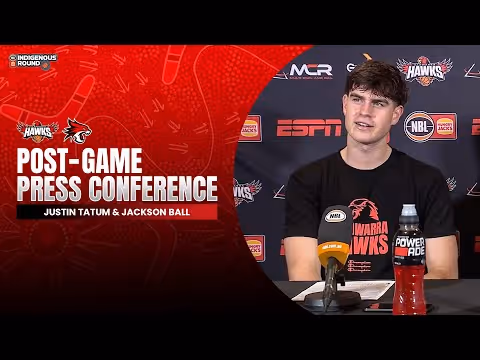 RD6 Post Game Press Conference v Perth WIldcats | Illawarra Hawks