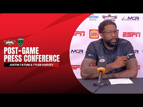 RD 1 Press Conference v Tasmania JackJumpers | Illawarra Hawks