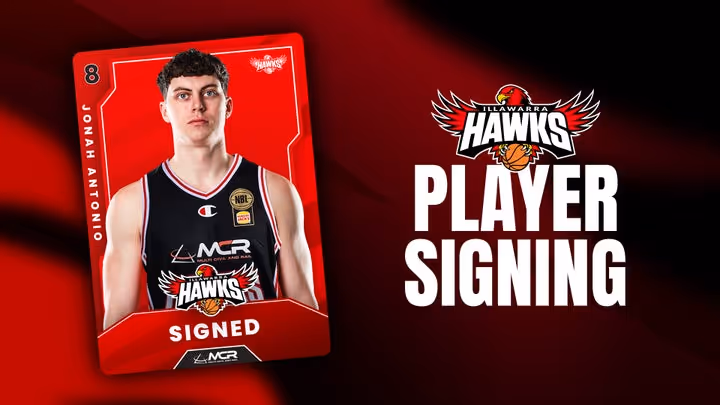 Illawarra Hawks announce the signing of Jonah Antonio