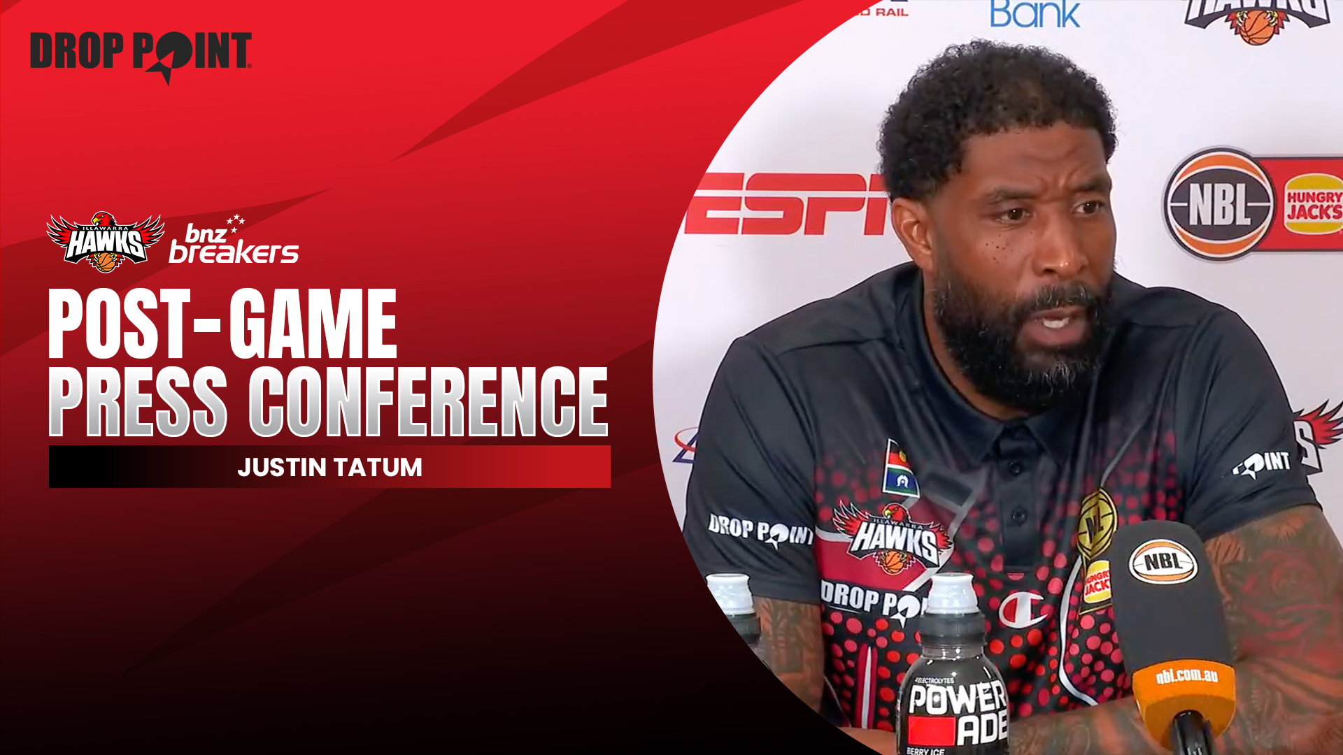 Post-Game Press Conference — Illawarra Hawks vs Breakers (RD17, NBL26) 