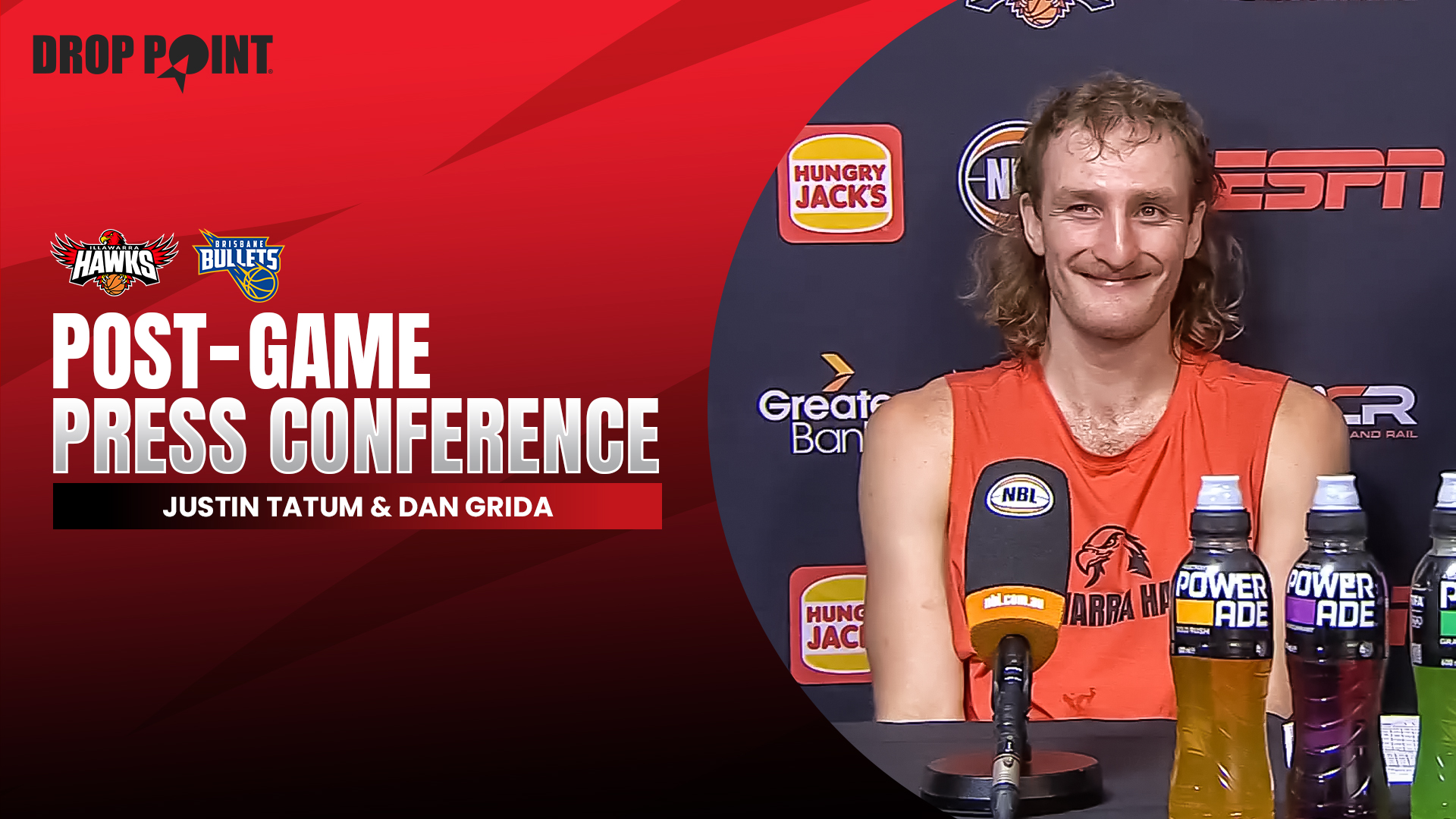 RD18 Press Conference vs Brisbane Bullets | Illawarra Hawks