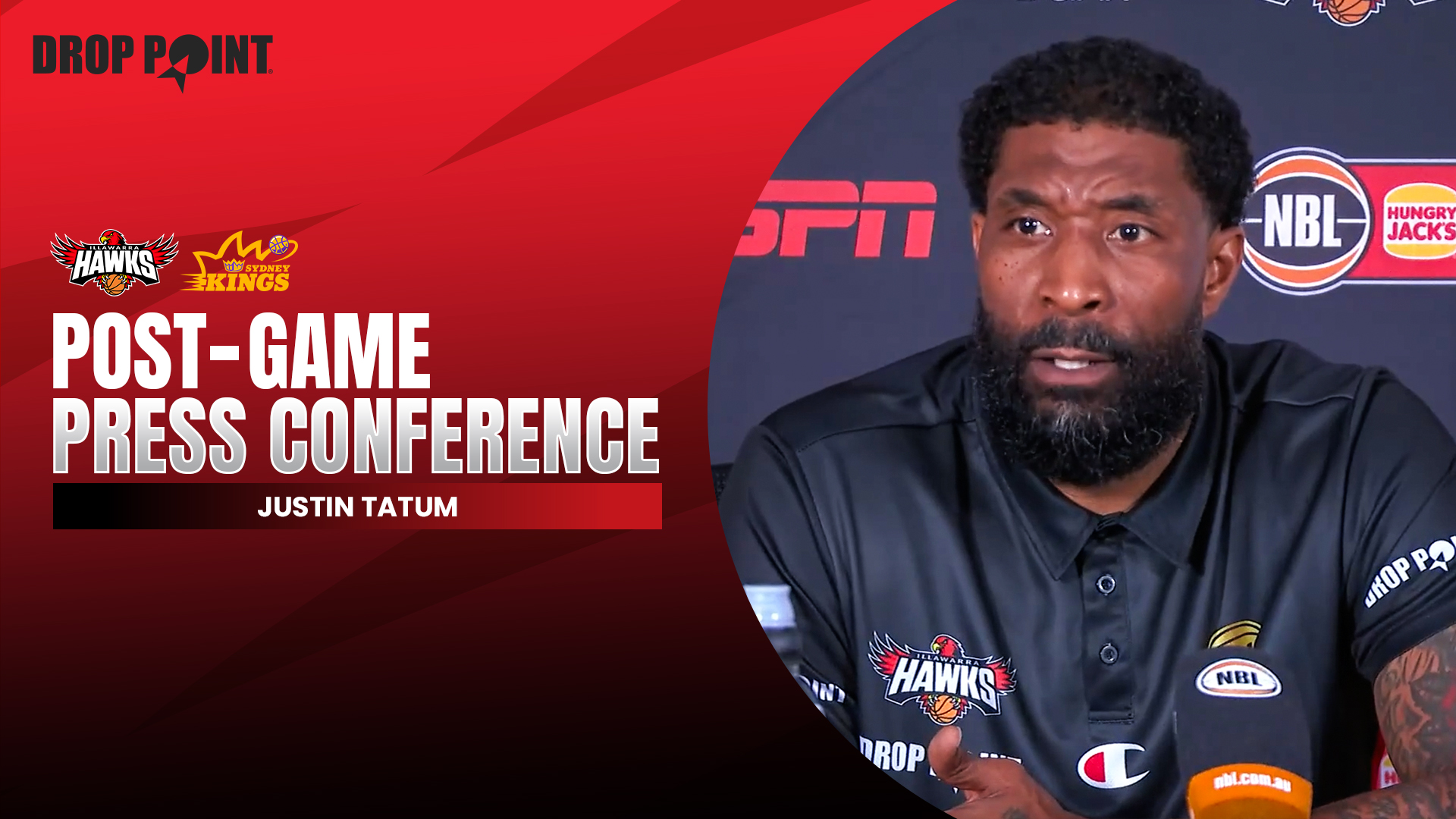 RD19 Press Conference vs Sydney Kings | Illawarra Hawks