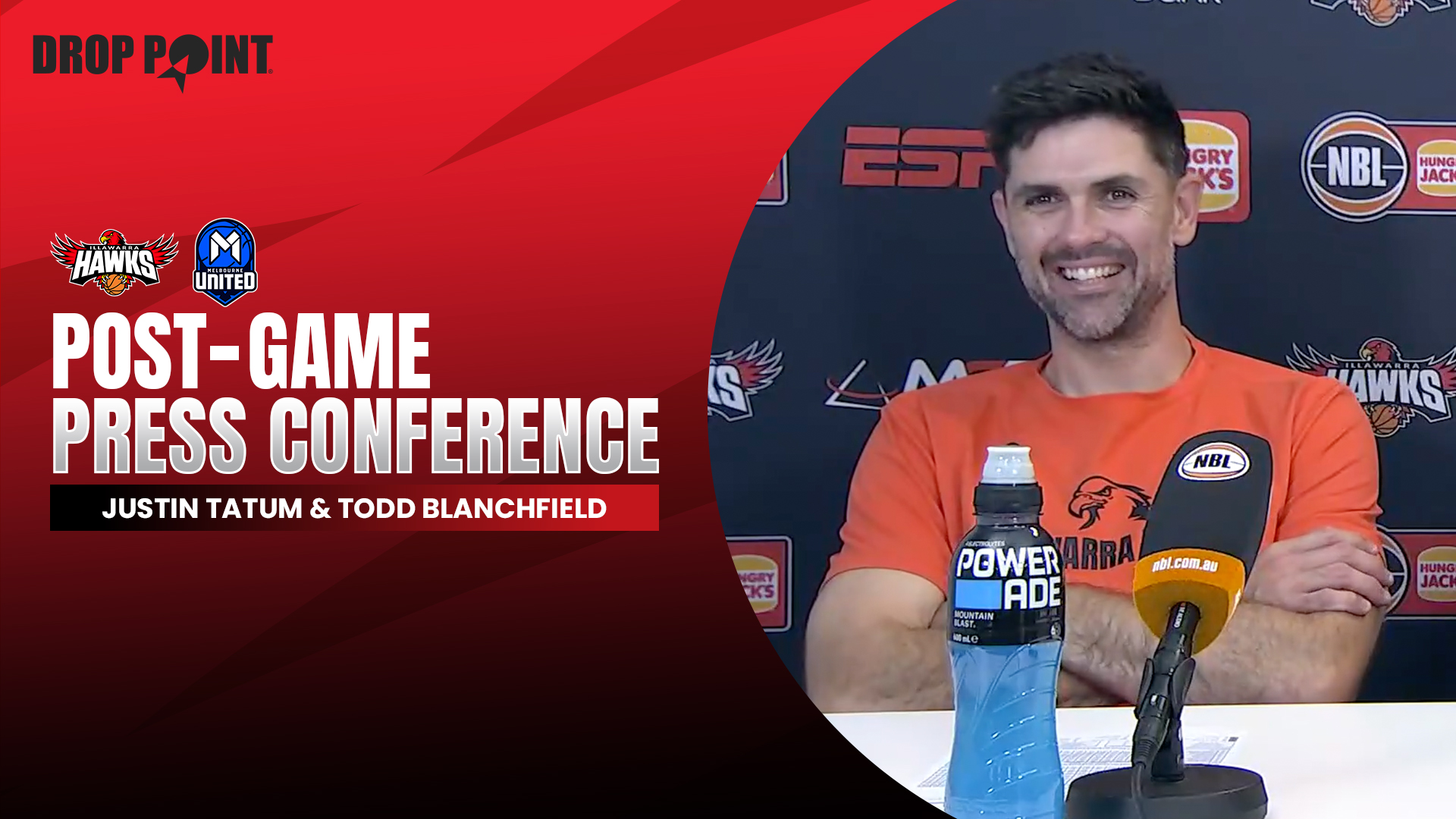 RD21 Press Conference vs Melbourne United | Illawarra Hawks