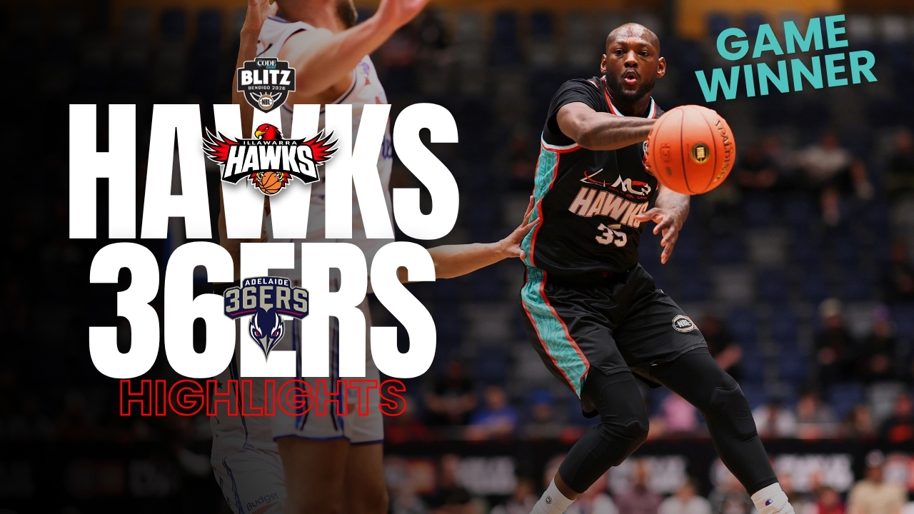 GAME WINNER! Doyle's step back sinks the 36ers | Hawks v Adelaide | NBL27 - Blitz Game 1