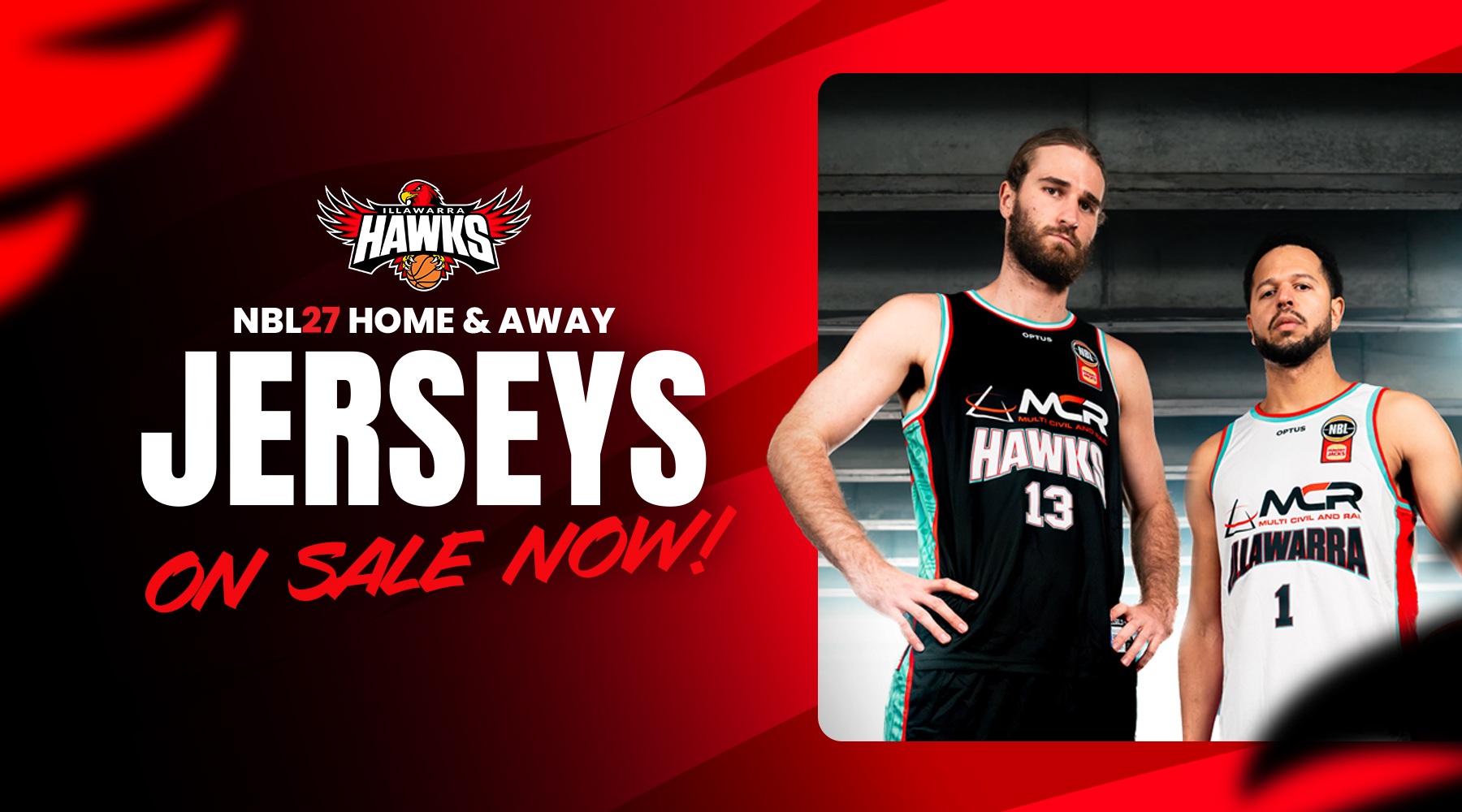 Illawarra Hawks NBL27 Uniform Reveal