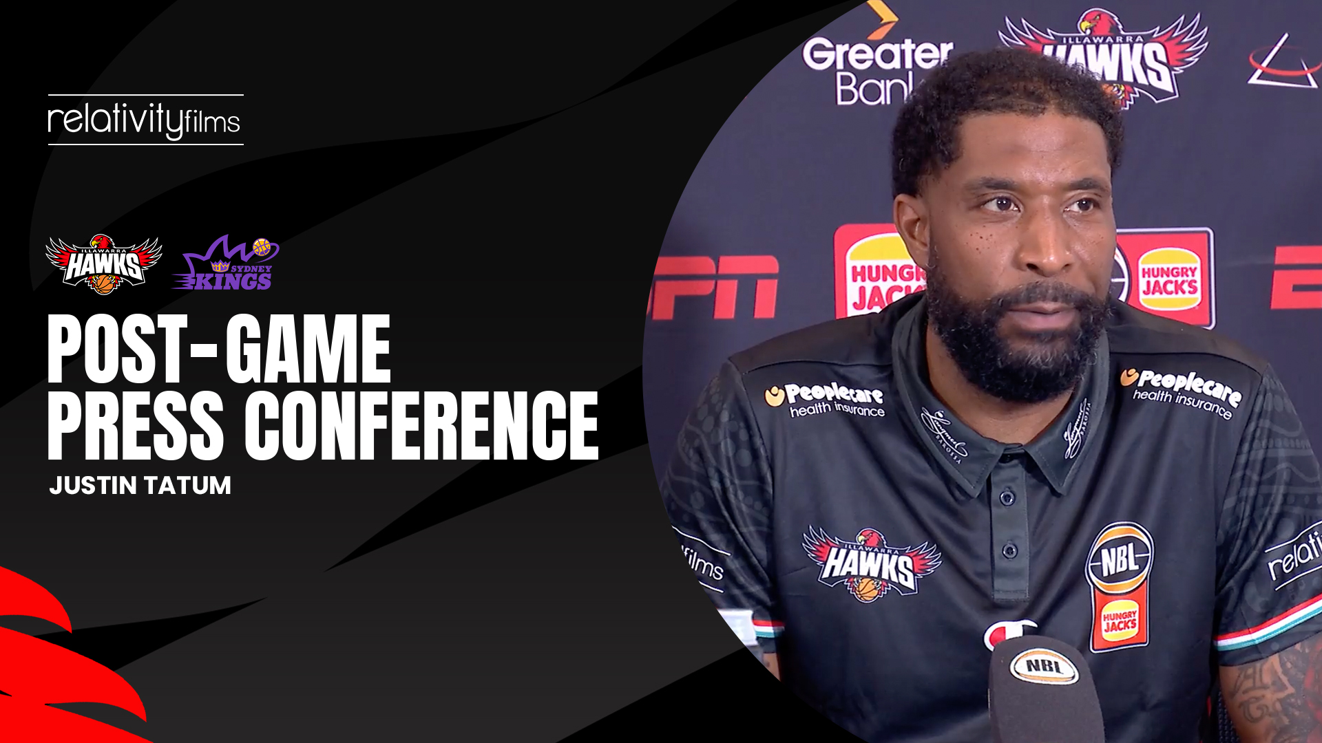 Press Conference: Hawks @ Sydney Kings | RD2 NBL27