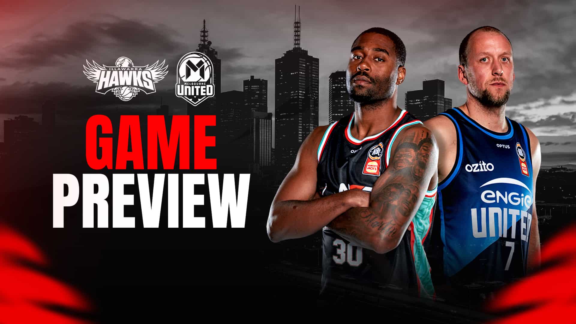 Game Preview: Hawks @ Melbourne United | RD5 NBL27