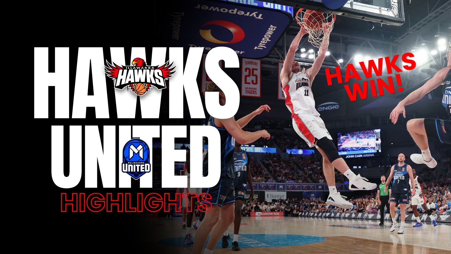 Game Highlights: Hawks @ Melbourne United | RD5 NBL27