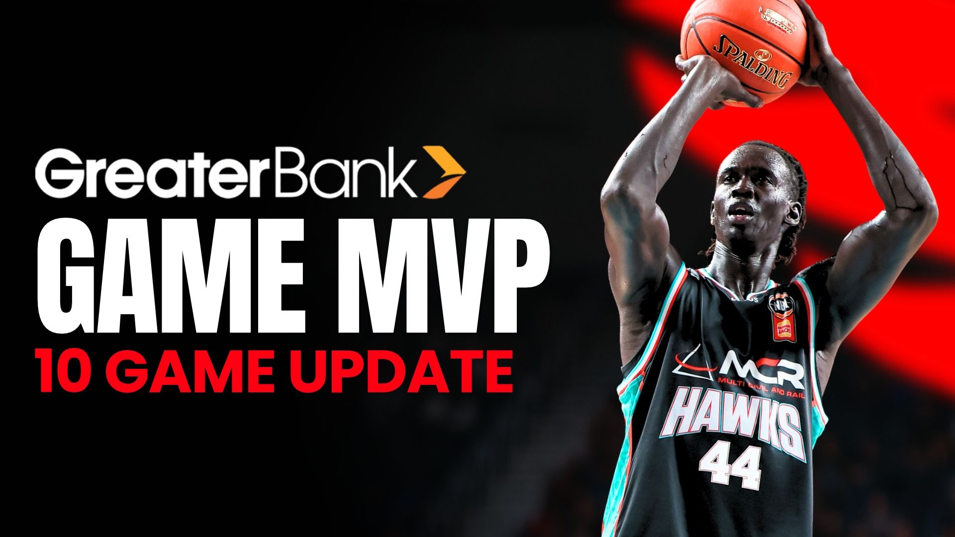 Ten games in, nine different Hawks have won the Greater Bank Game MVP