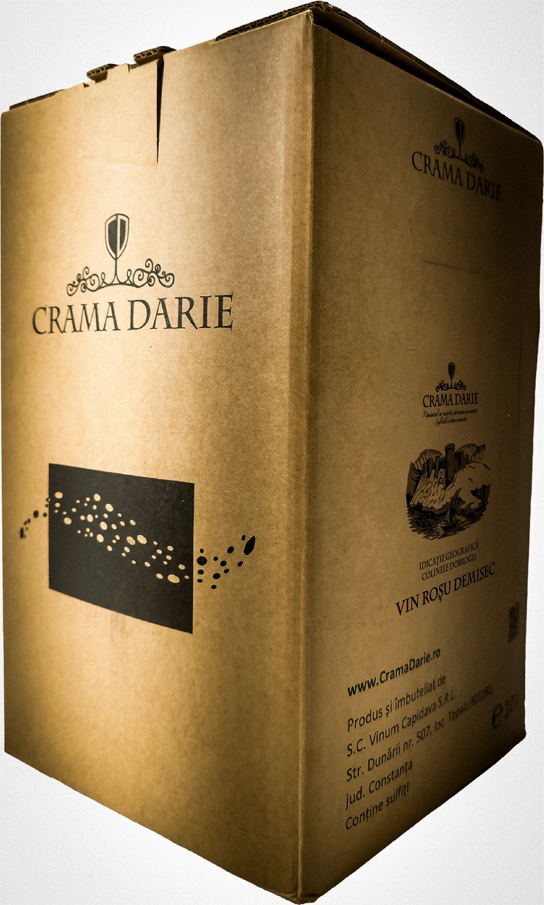 Sticla Crama Darie BIB Rosu Demisec – Crama Darie