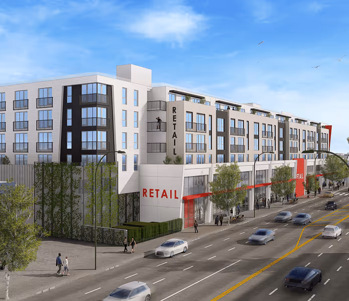 3045 Crenshaw rendering in Los Angeles, CA