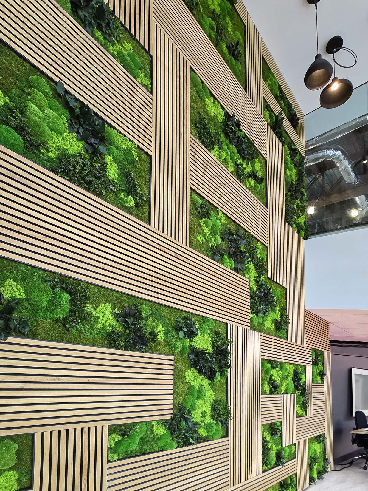 Garden on the Wall Background Image