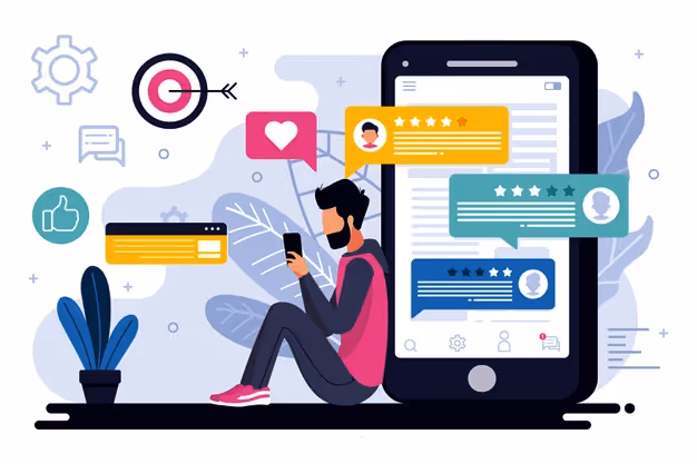 Social media and brand reputation analytics dashboard