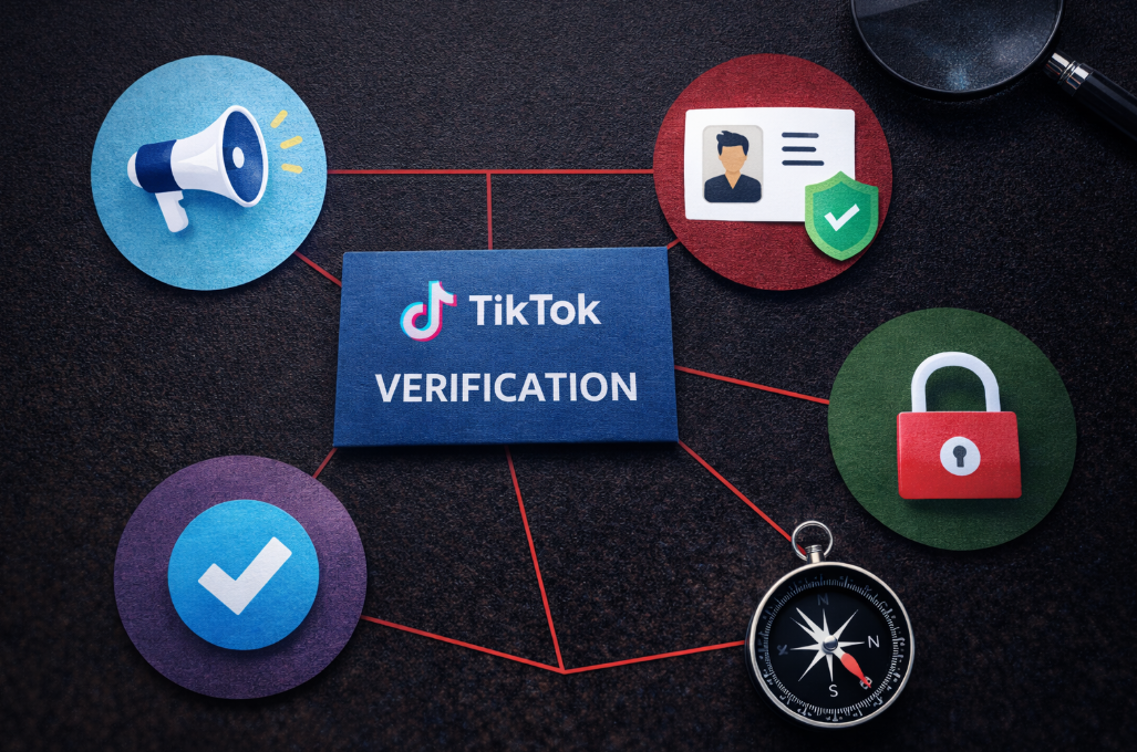 TikTok verification requirements for getting the blue checkmark