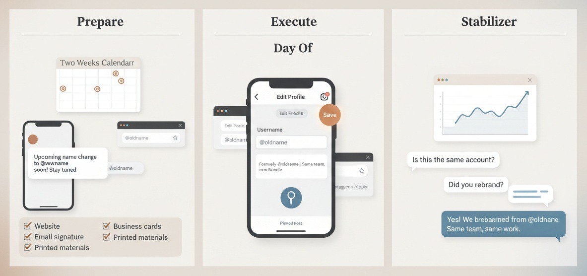 how to change instagram name