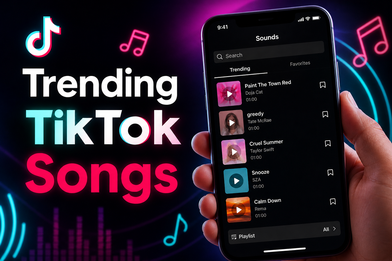  Latest Popular TikTok Songs Driving Millions of Views.