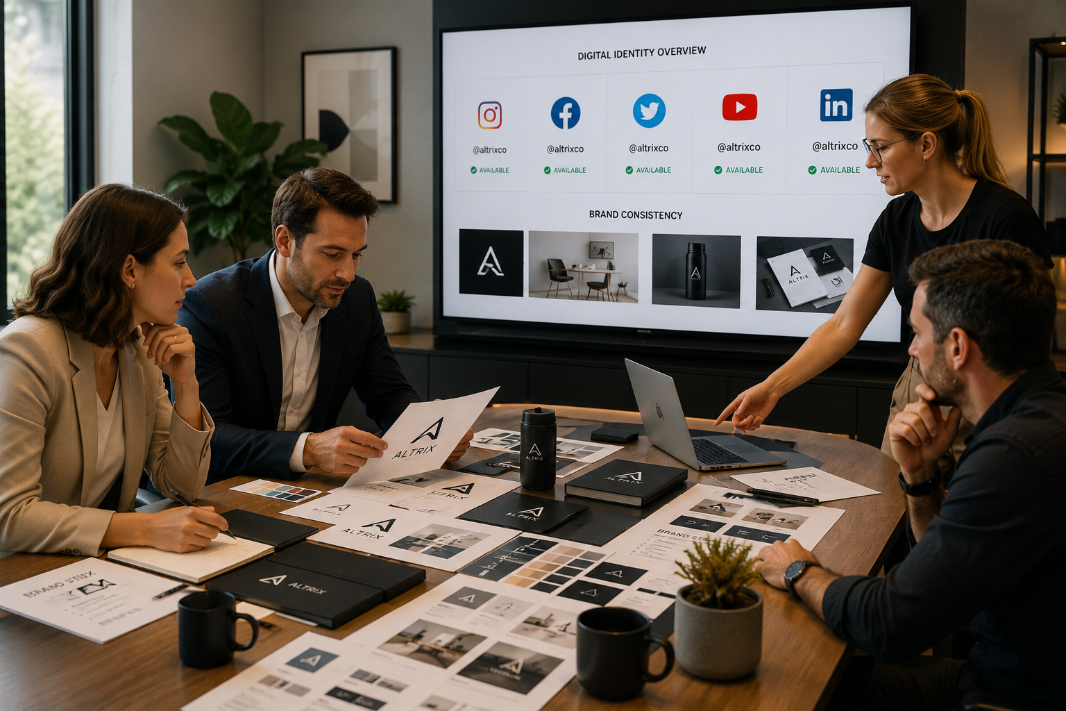 Managing username availability for business branding