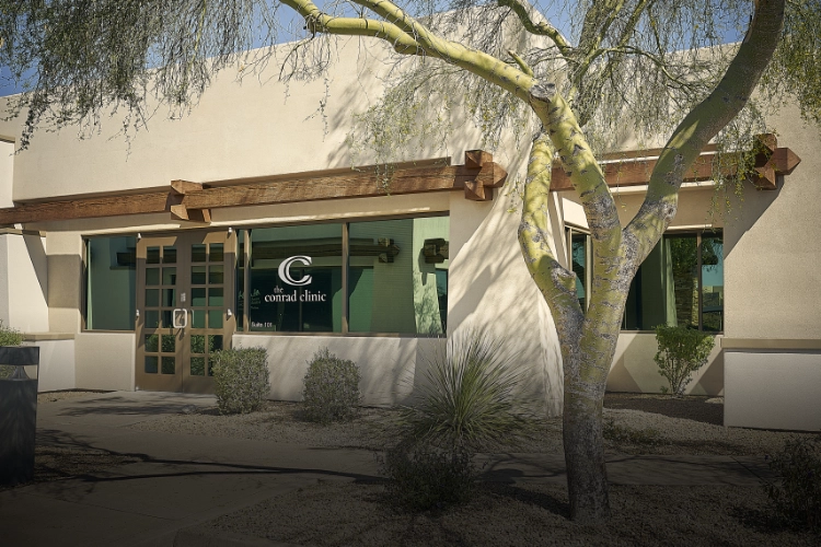 View of office front of The Conrad Clinic