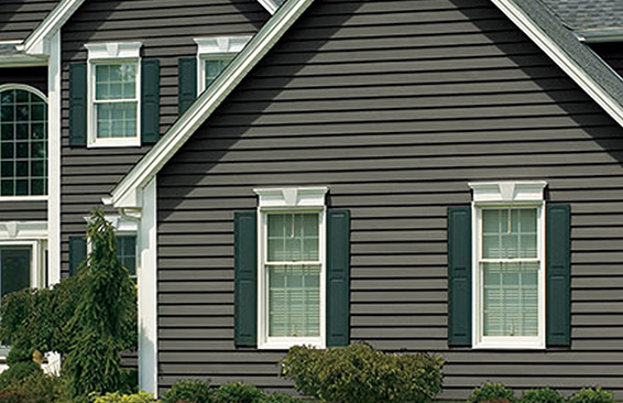New home with beautiful, sturdy siding.