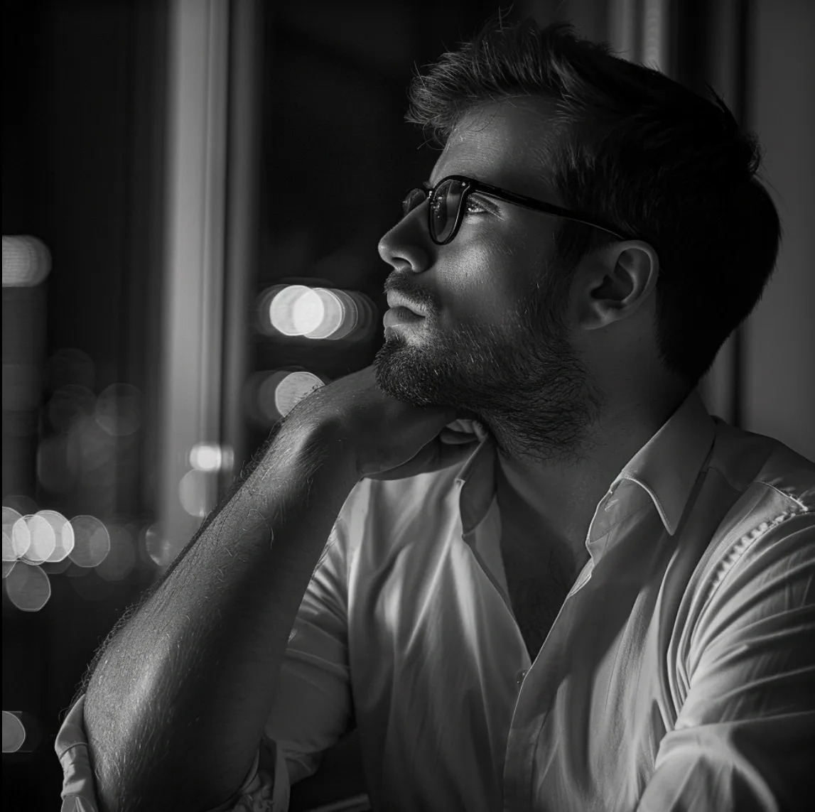 Cyber professional contemplating his future