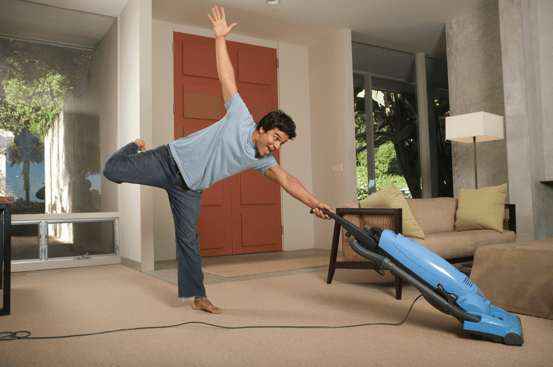 Burn calories and tone with chores