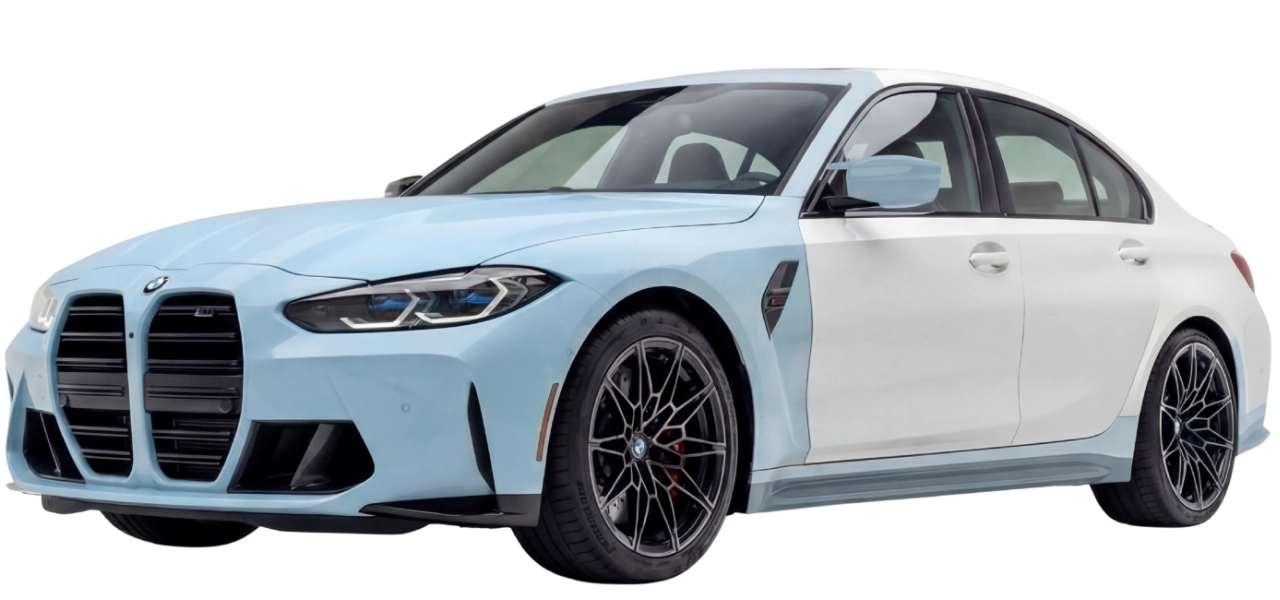 BMW M3 with Custom PPF Installation (A la Carte Paint Protection, Track Pack)