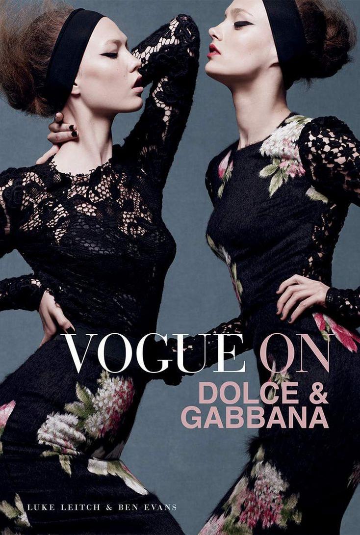 "Vogue on Dolce & Gabbana" Book Cover (2018)