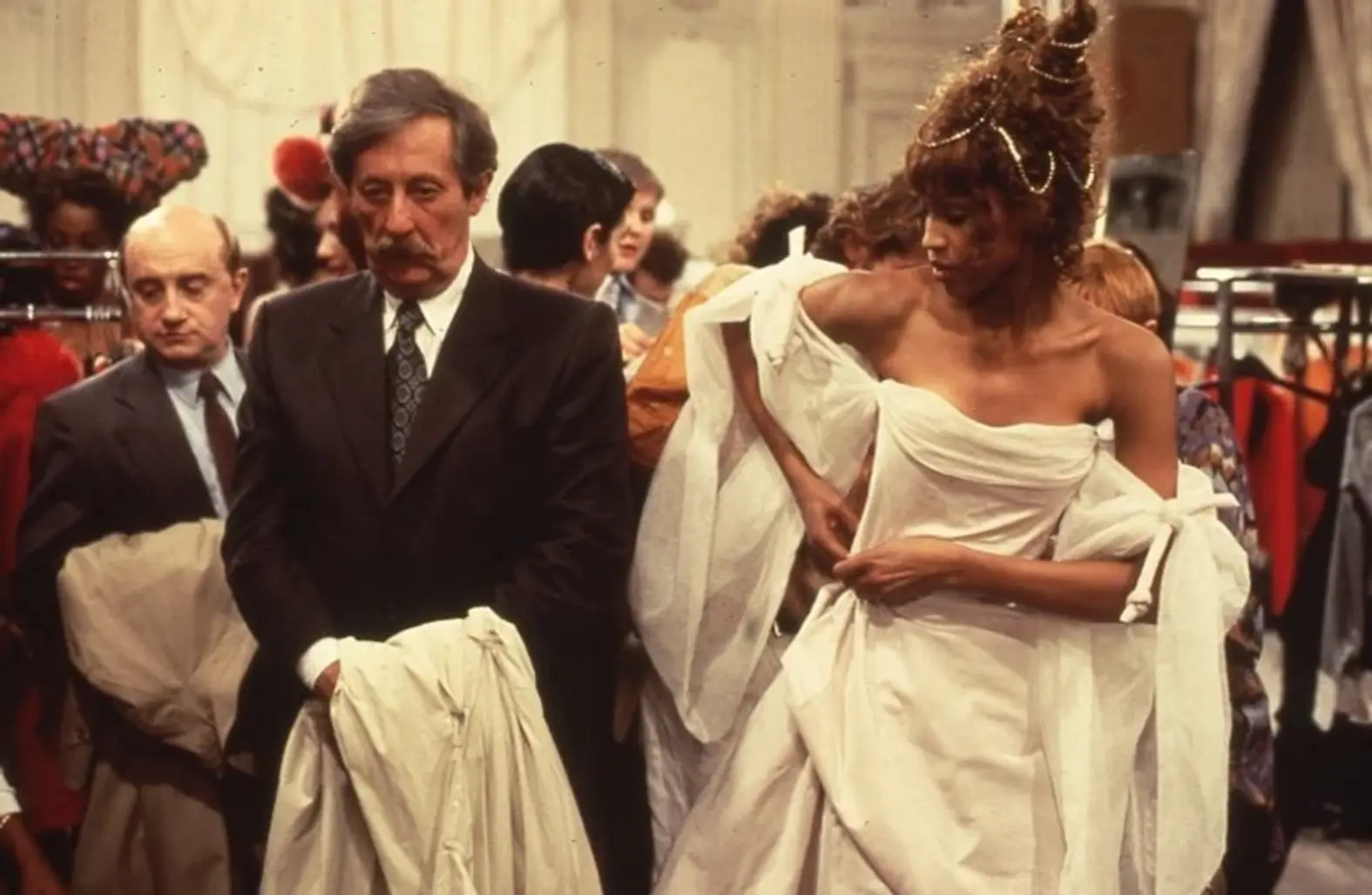 Some screens in Prêt-à-Porter