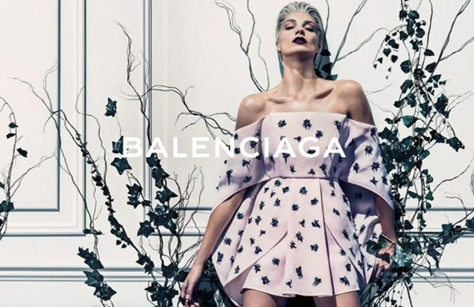Daria Werbowy for Balenciaga Spring 2014 Campaign