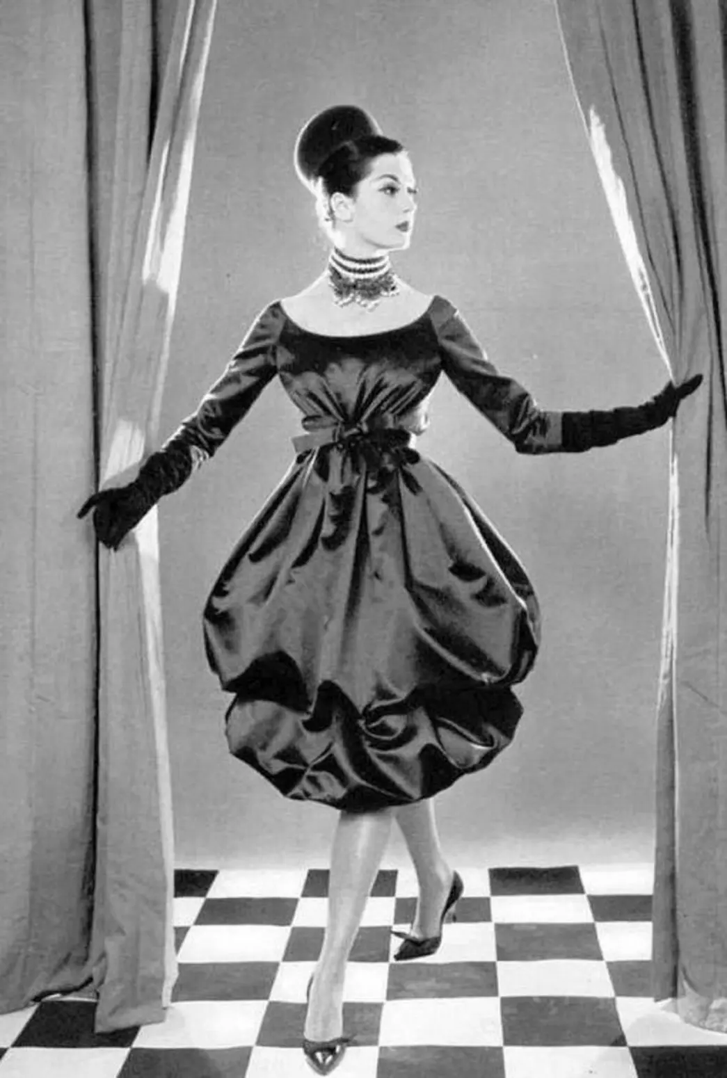 Yves Saint Laurent Balloon Dress, 1954