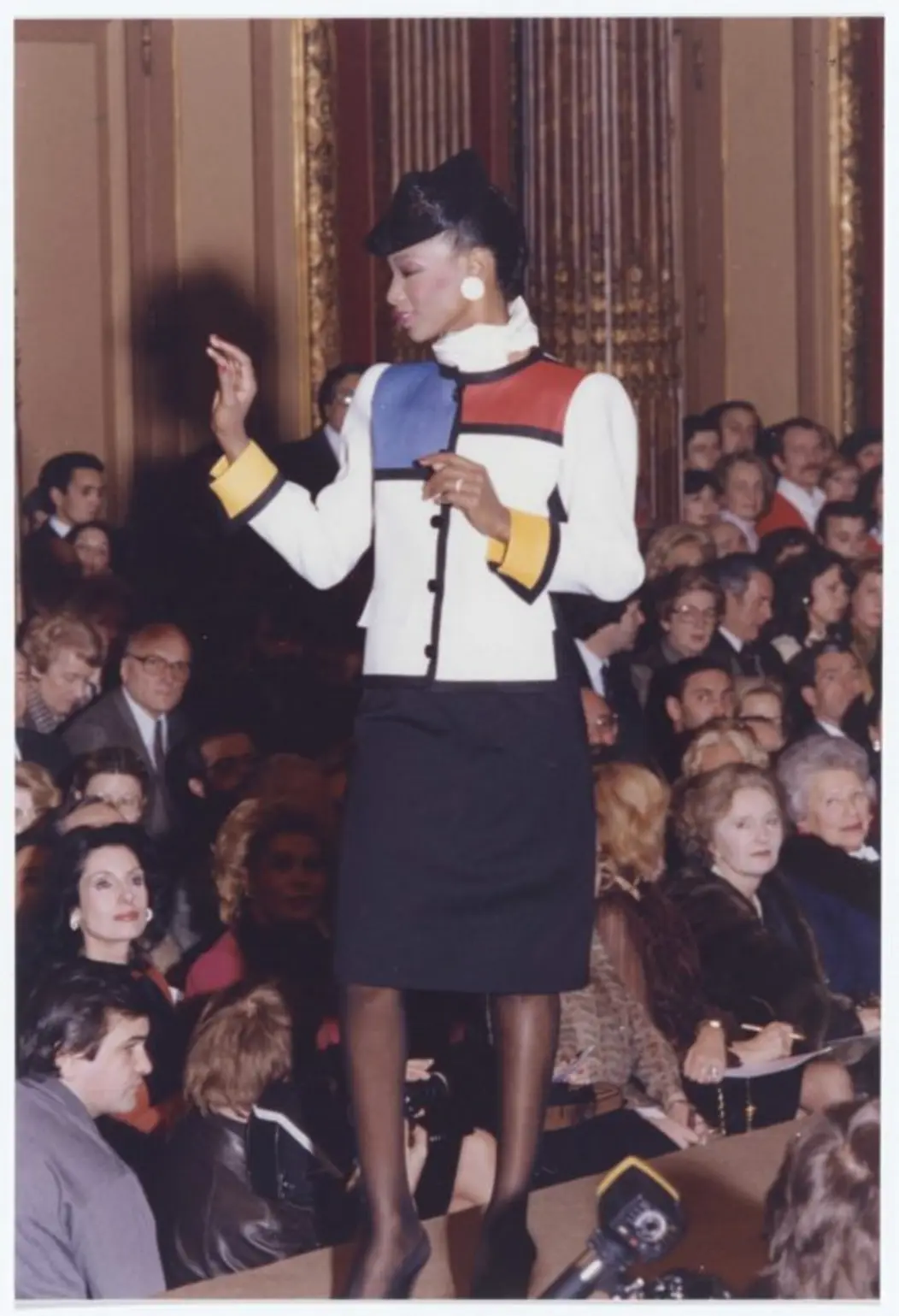 Mondrian skirt suit, Spring/Summer haute couture 1980 collection