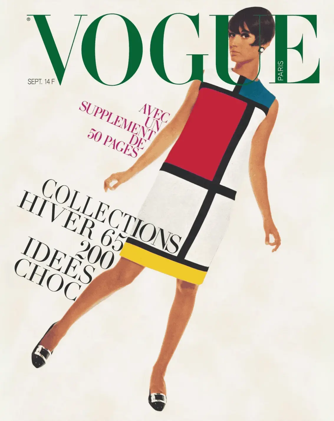 September 1965 cover of Vogue