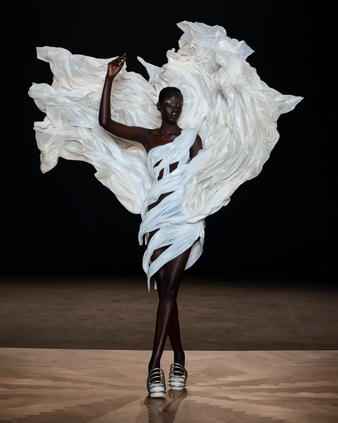 Some looks at Iris van Herpen Fall/Winter 2025 Haute Couture