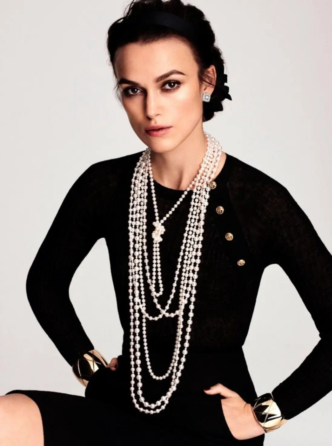Chanel multi-layered pearl necklace from 2006 until now